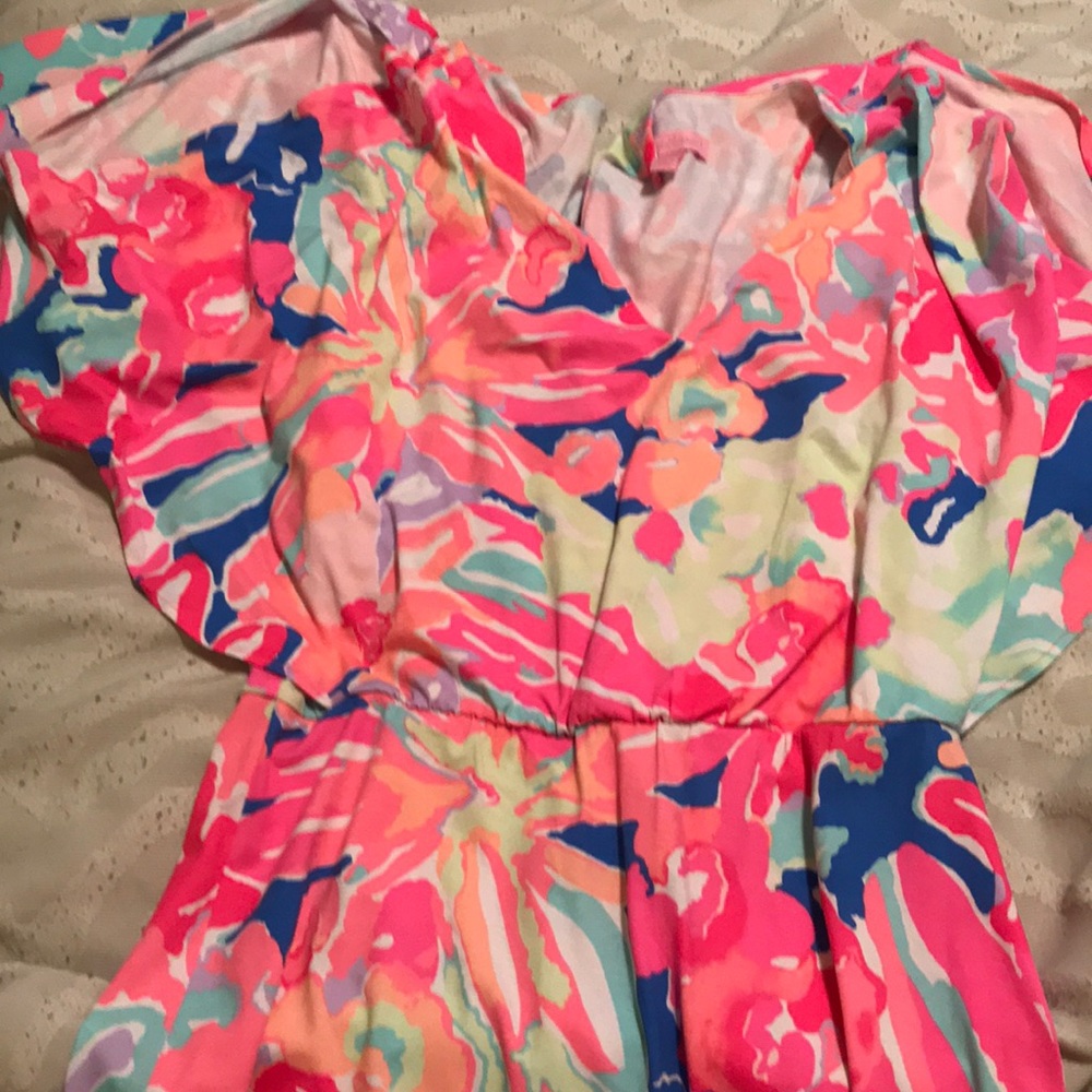 Lilly Pulitzer Gabrielle Caftan Dress, Pink,